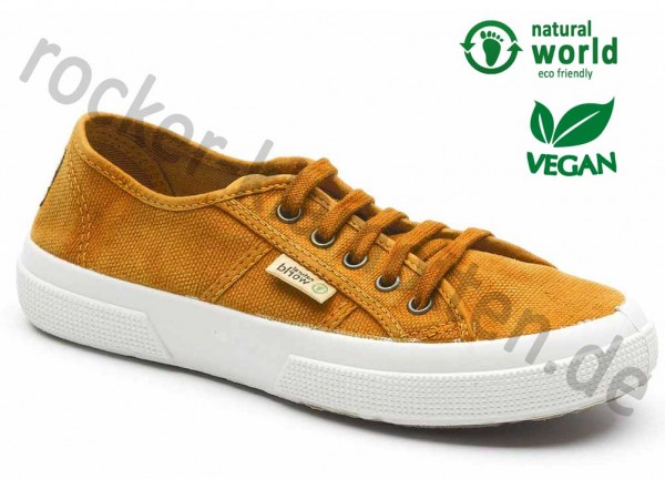 Vegane Sneaker von Natural World aus Spanien Farbe cuero