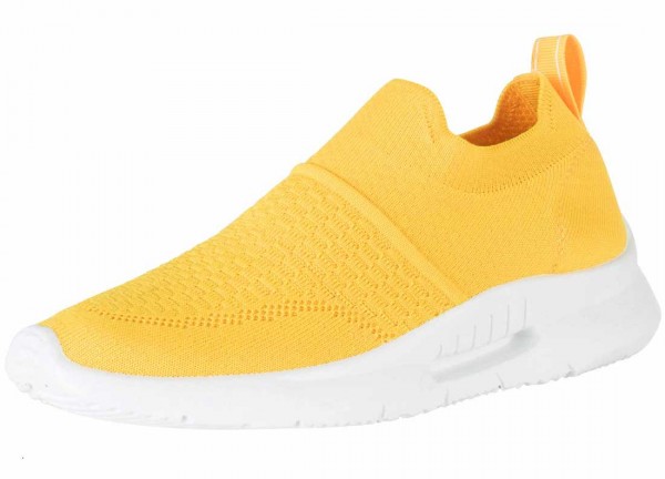 Bequemer Sneaker aus Spanien, Stretch, Farbe amarillo