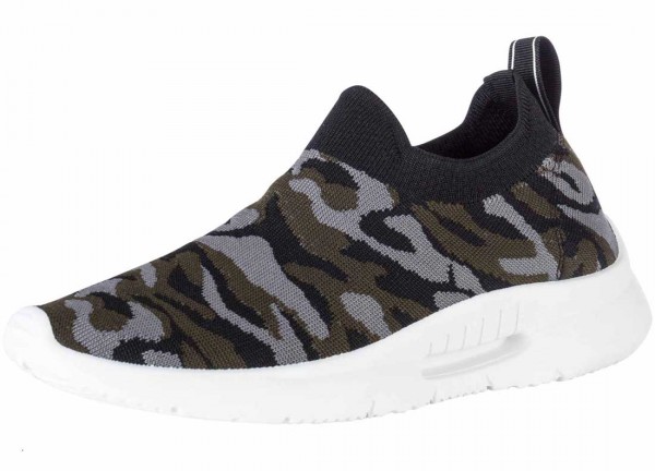 Bequemer Sneaker aus Spanien, Stretch, Farbe camouflaje